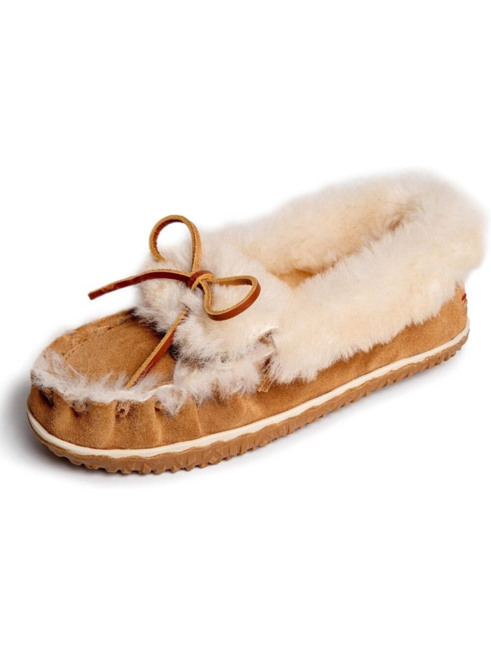 Cozy Ultimate Sheepskin Suede Slippers for Women | Warm Indoor Footwear